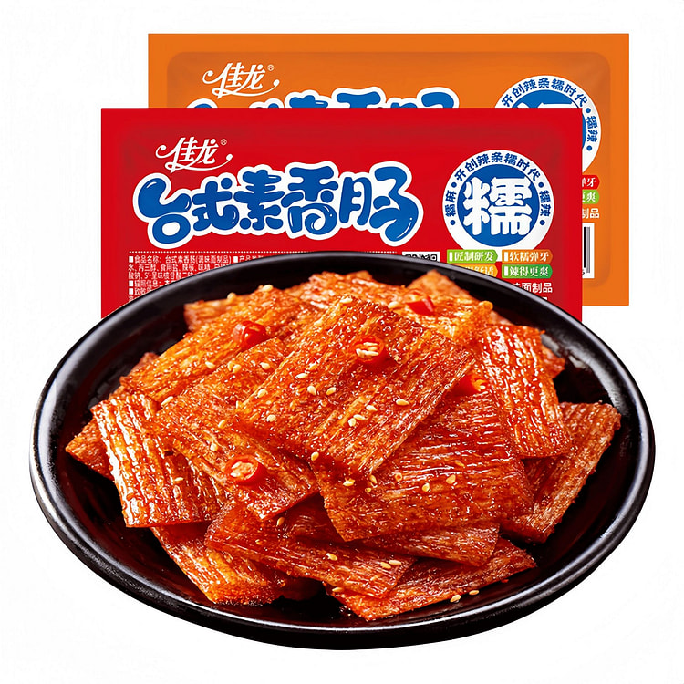 佳龙 台式素香肠麻辣条面筋混合口味 22g*10包 220 克