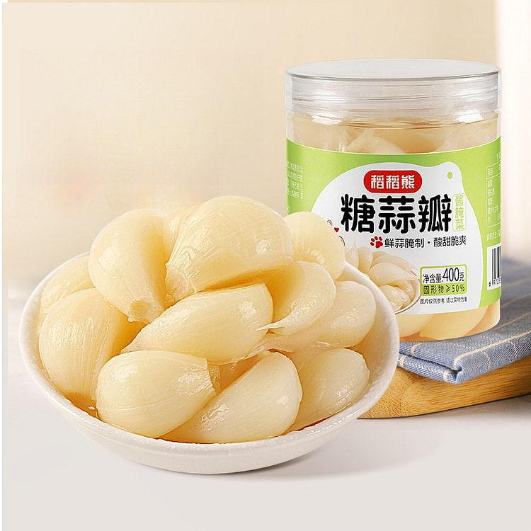 糖蒜瓣400g*1瓶 400 克