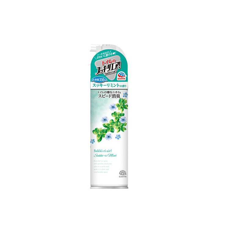 Earth厕所除菌芳香喷雾柑薄荷花香型