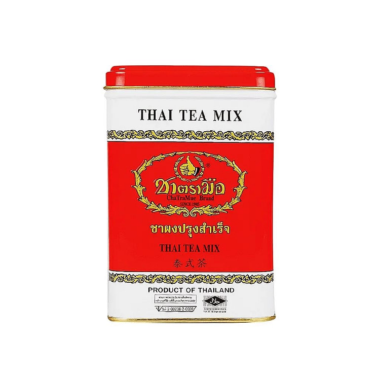 ChaTraMue Thai Black Tea, Tin, 50 Bags