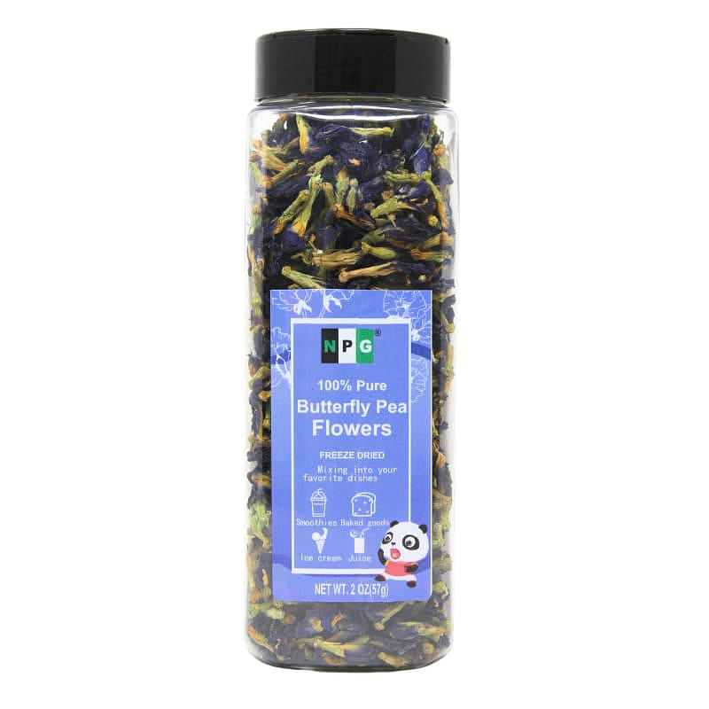 NPG 100% Pure Dried Blue Butterfly Pea Flower 57g 2 oz