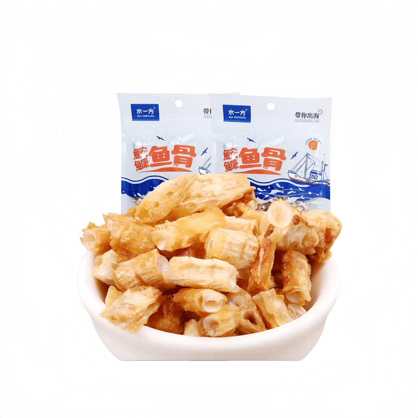 Anglerfish Bone Seafood 48g*2 bags 96 g