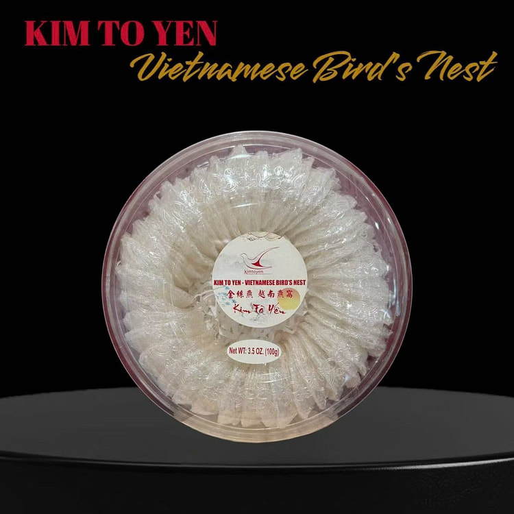 KIM TO YEN VIETNAMESE BIRDS NEST 2.5 100g
