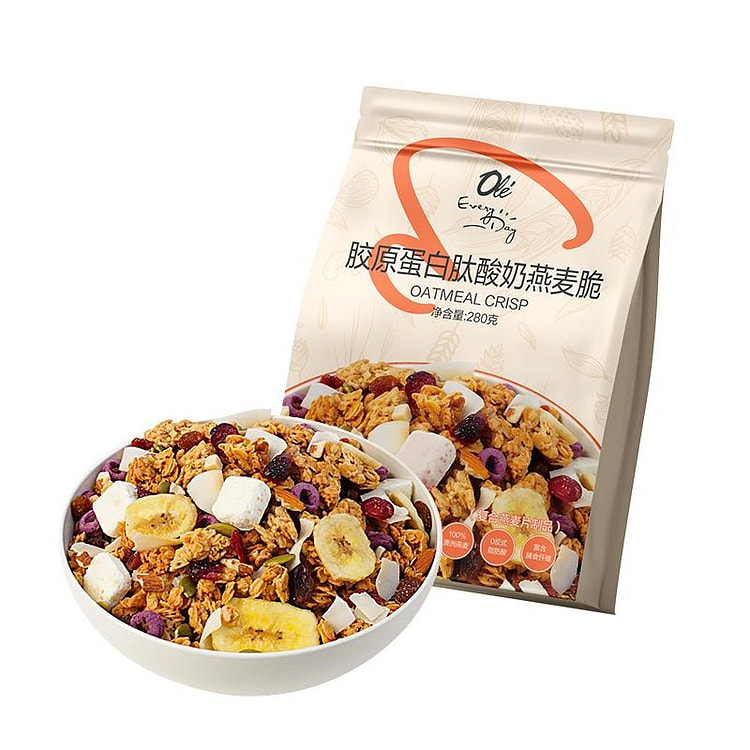 OLE Collagen Peptide Yogurt Oat Crunch 1pc 280 g