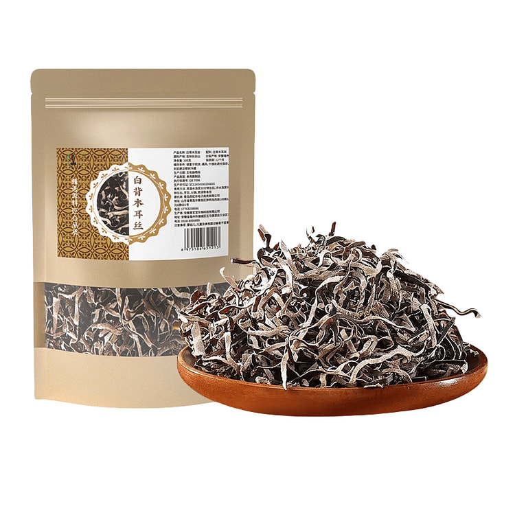 白背毛木耳丝干货100g*2