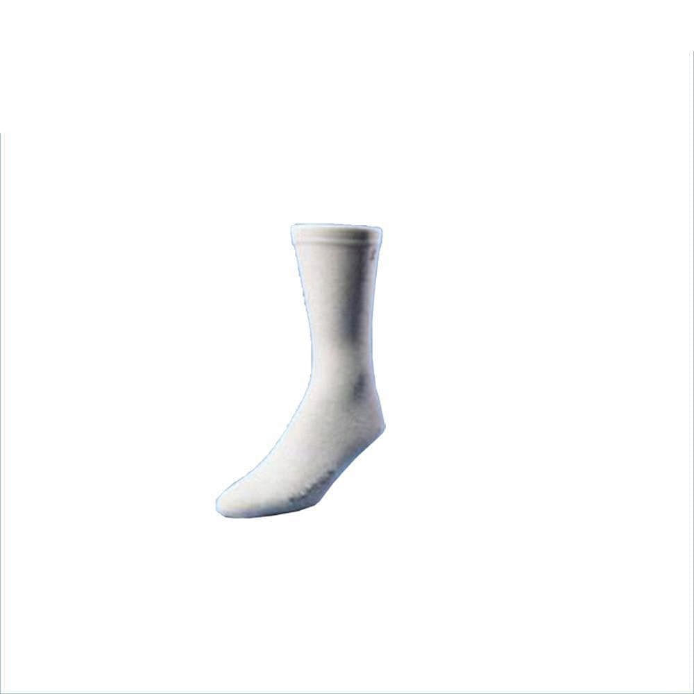 Euro Comfort Socks XXLarge White 3 oz