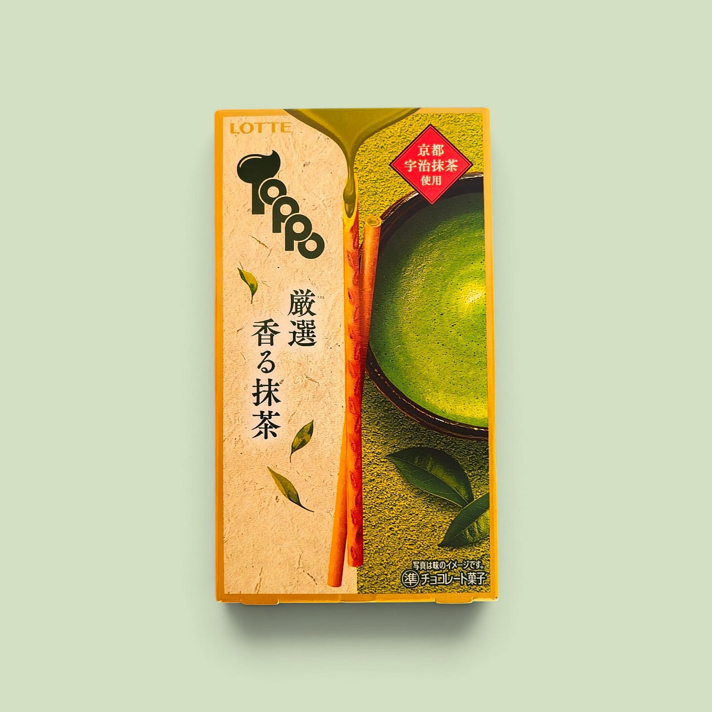 Toppo Japan Aromatic Matcha Chocolate Sticks 72 g