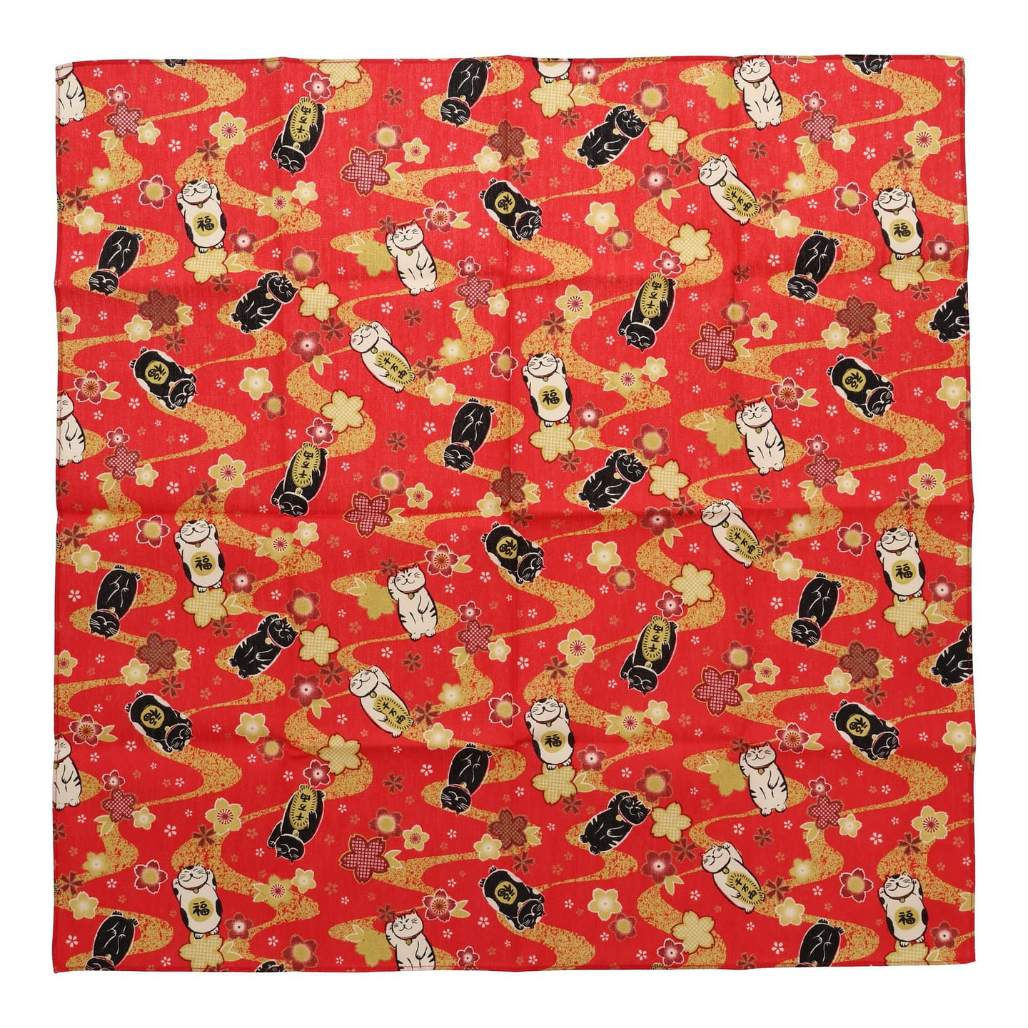 Neko Furoshiki (1 Sheet) – red 45 g