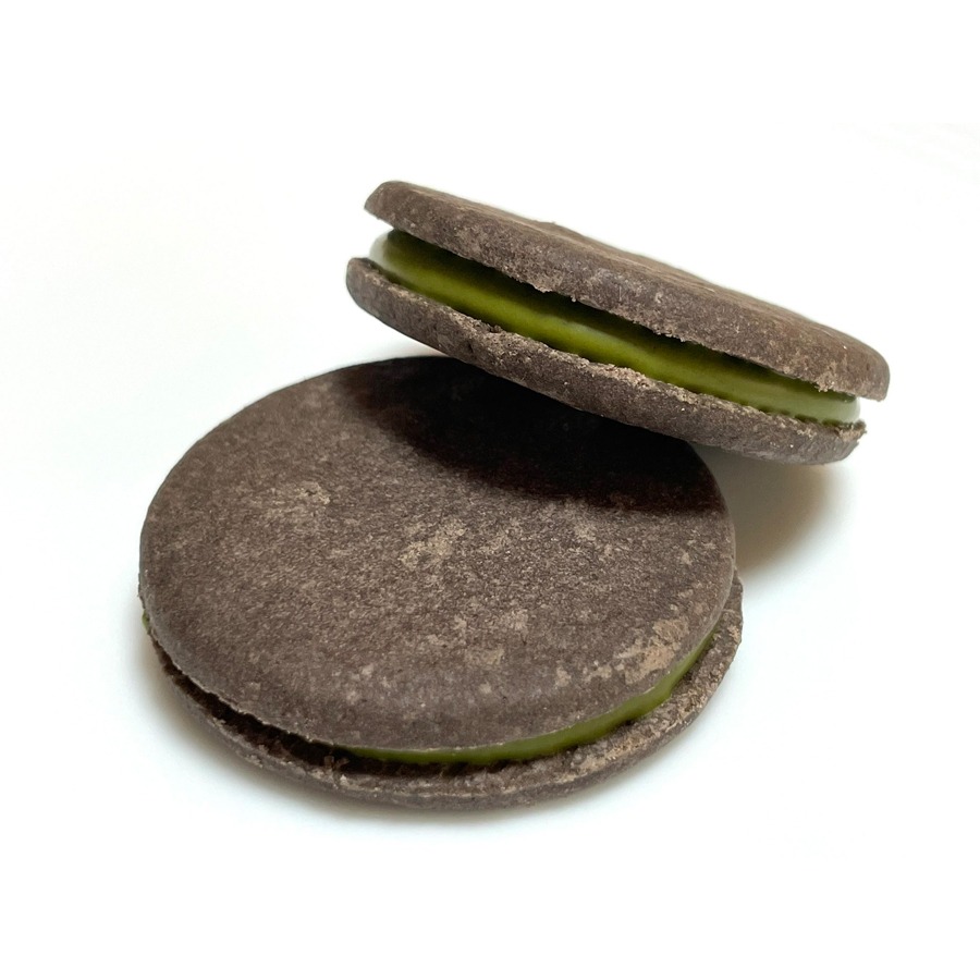 明治 濃いちょこれえと 抹茶チョコサンド6枚 - Weee!