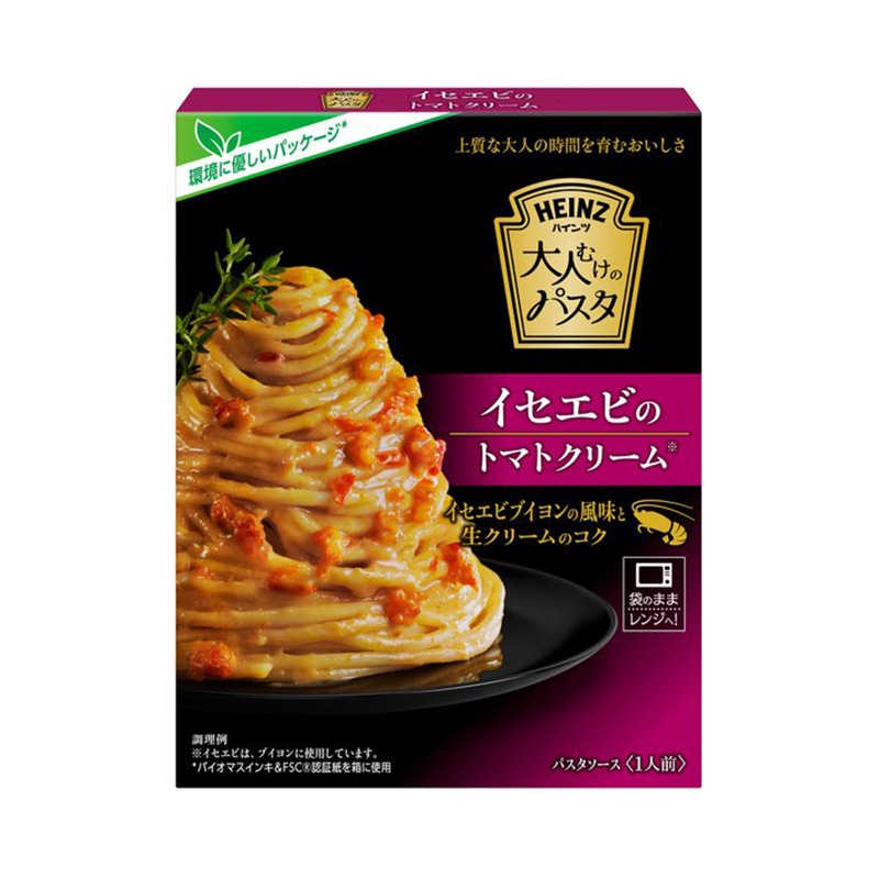 Get HEINZ JAPAN Tomato Creamy Ise Lobster Flavor Pasta Sauce 110g 1 box