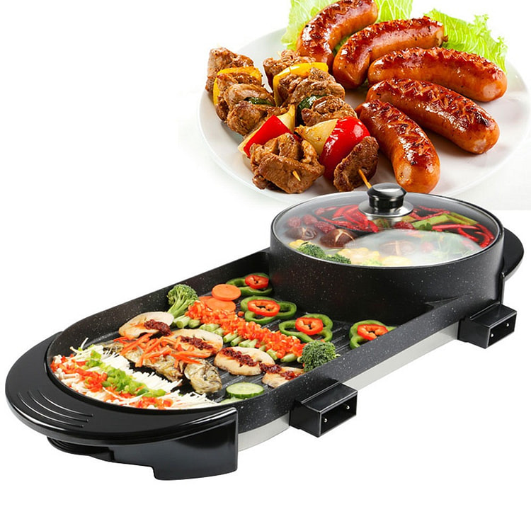 Yanosaku Multifunctional hot pot with grill 1 each
