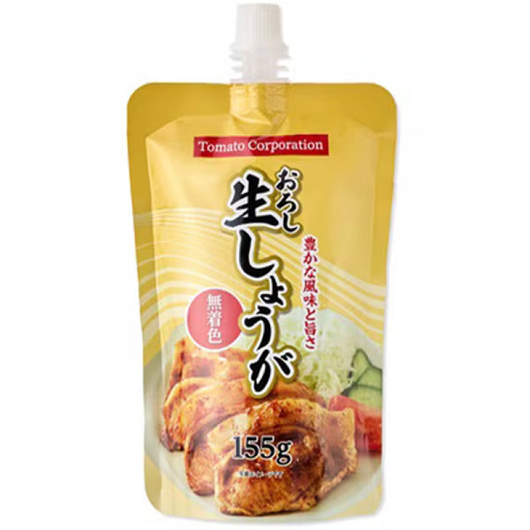 Tomato Corporation Grated Ginger, Stand Pouch 155g 1 each