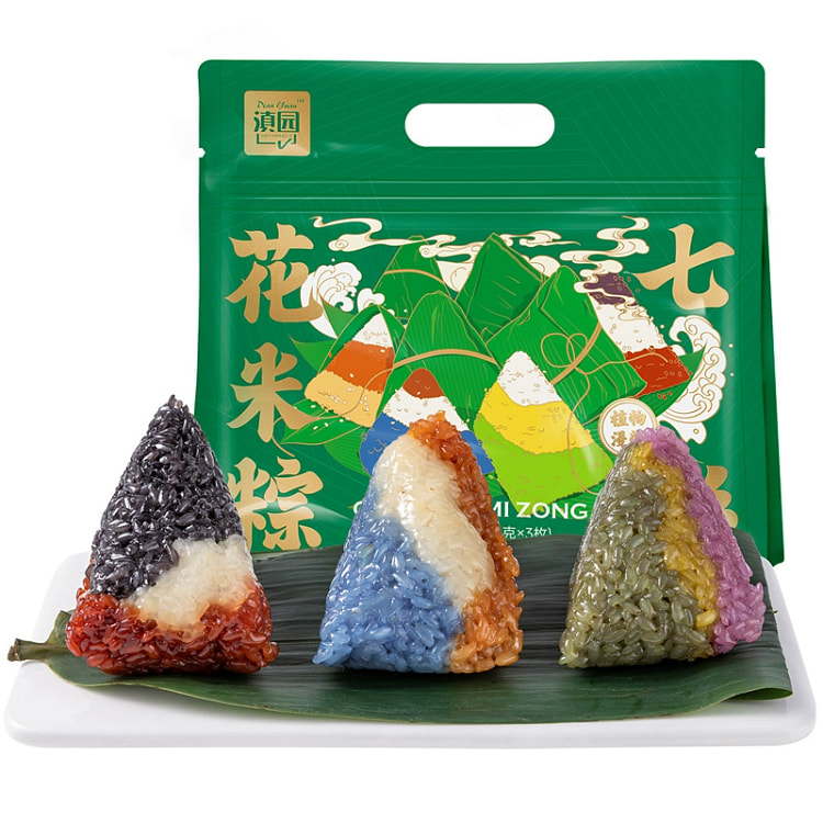 Flower glutinous rice dumplings * 1 bag, 3 pieces