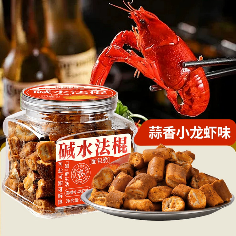 Garlic-flavored crayfish crispy bread 220g*1 220 g