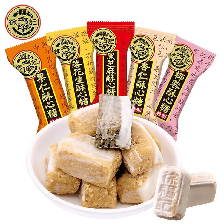 徐福记酥心糖混合口味500g零食