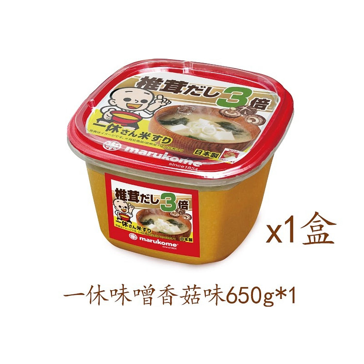 marukome一休味增鲜酱料650g*1盒