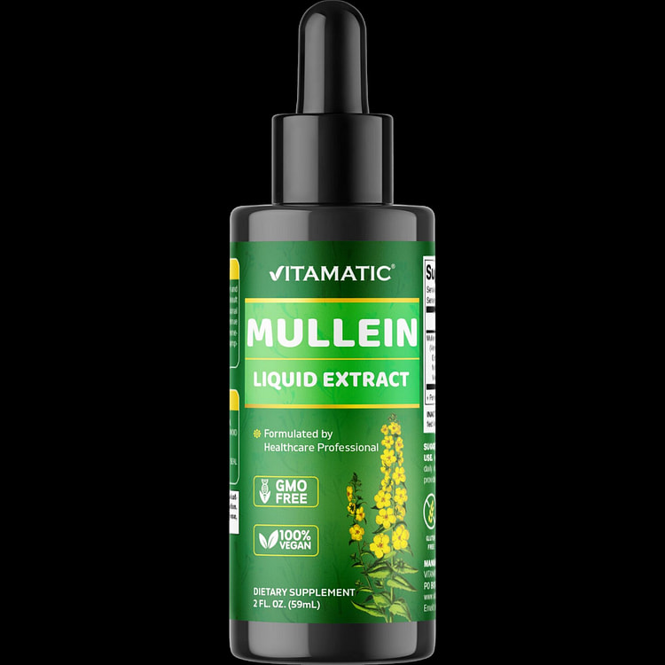 Liquid Mullein Leaf 1000mg per Serving 2 FL OZ