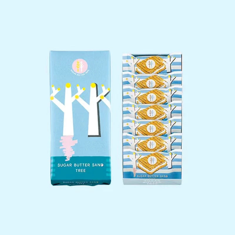 Sugar Butter Sand Tree Value Pack 7pieces 7 each