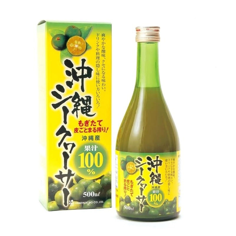 [Shizen no Sato] Okinawa Shikwasa 100% Juice 500 ml