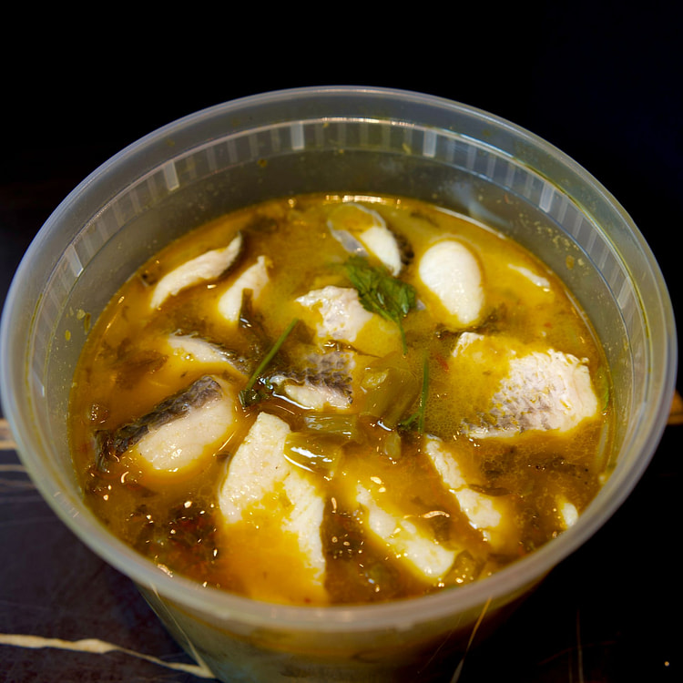 Fish Fillet with Pickled Mustard Greens 1 each