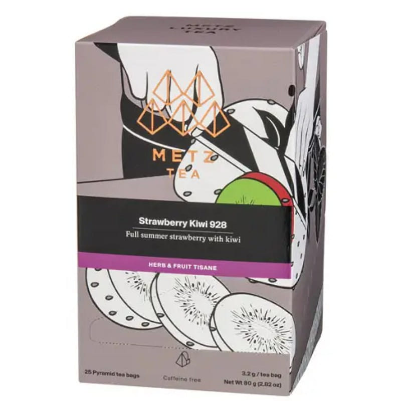 METZ Strawberry Kiwi Hibiscus Fruit Tea 25 pack