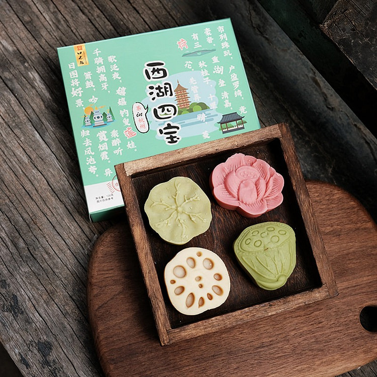 聚景园 西湖四宝精美糕点 120 克