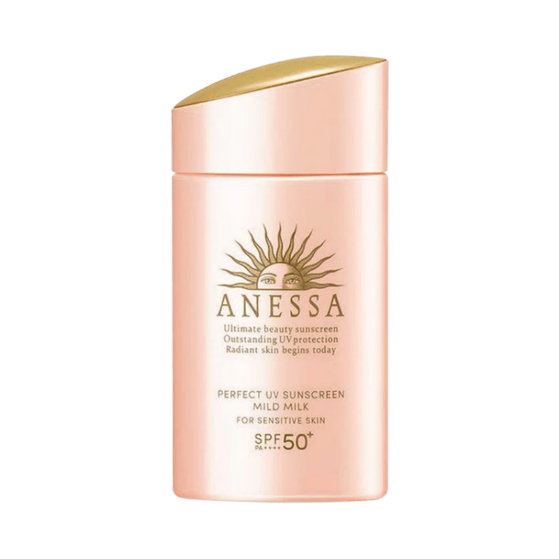 Anessa Sunscreen for Sensitive Skin (Pink Bottle) 1 カウント
