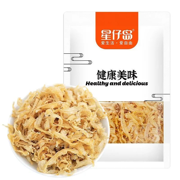 Xingzaidao Dried Scallop Skirt 100g*1 Bag 100 g
