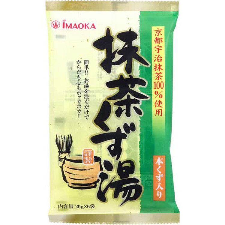 Imaoka Seika Matcha Kuzuyu with Kuzu, 20g x 6 bags 1 each