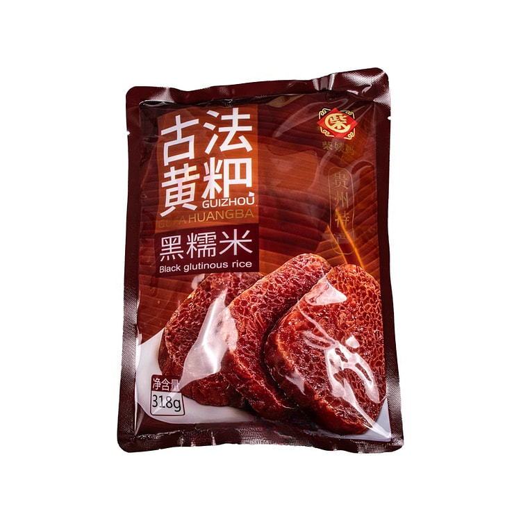 柴姨妈特产黑糯米黄粑零食小吃318g*1袋