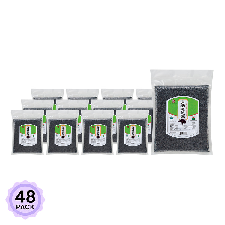 Grain Harvest Organic Black Sesame 200 g*48 pack