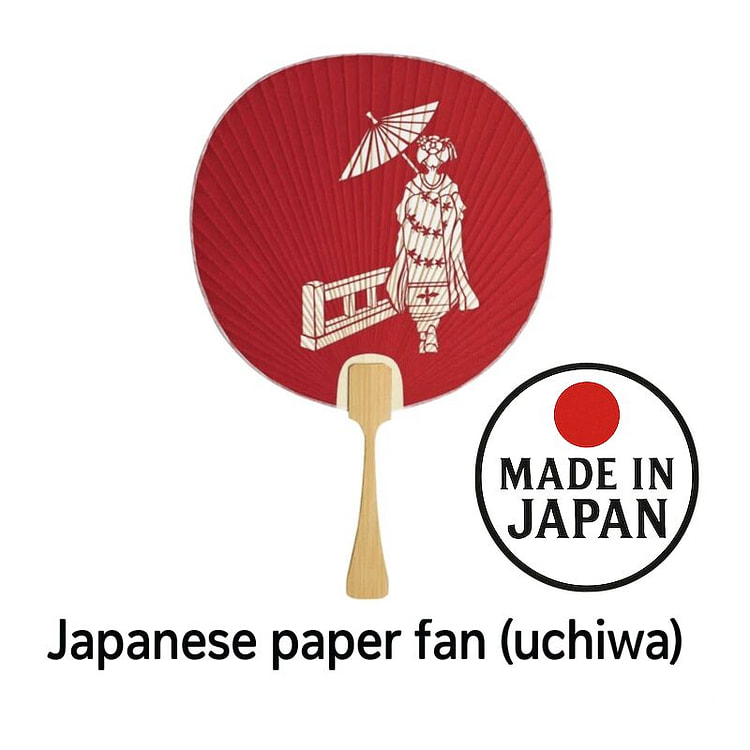 Japanese Paper Fan Maiko 1 Count