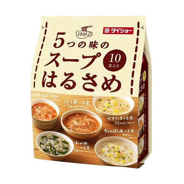 Daisho 即冲低卡粉丝汤（5种口味）10食入
