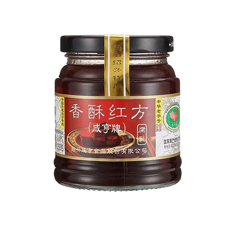 咸亨 【香酥红方霉豆腐】腐乳绍兴特产258g*1瓶