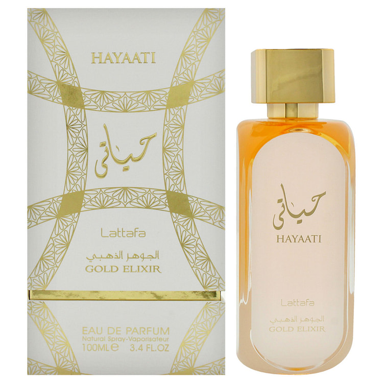 Hayaati - Thuốc tiên vàng của Lattafa dành cho nữ - Xịt EDP 3,4 oz 3.4 oz