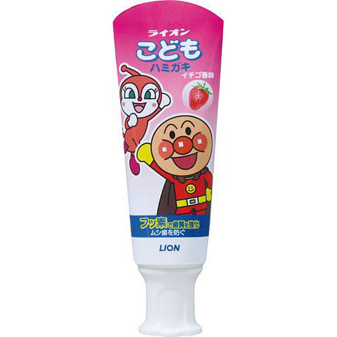 LION KODOMO Kid's Toothpaste (Strawberry) 40g 1 count