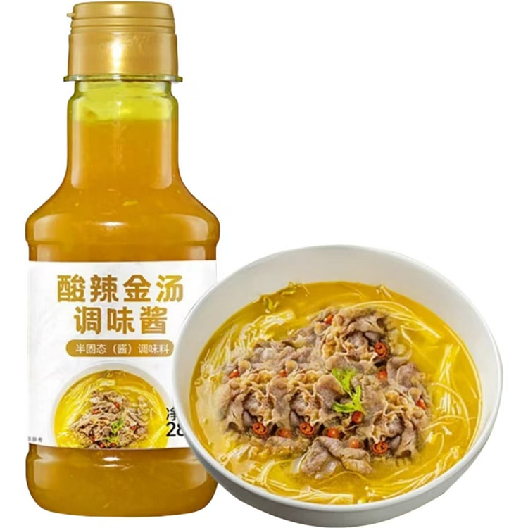 Sour soup with beef seasoning, 288g*1 bottle 288 g