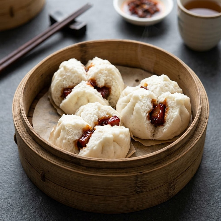 Steam B.B.Q. Pork Bun 1 each