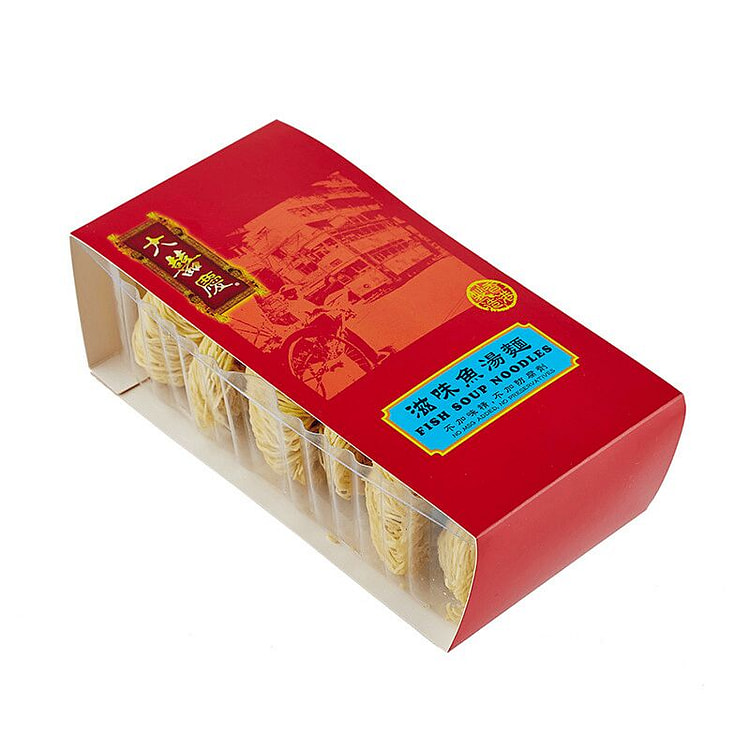 香港制造 大囍庆 滋味鱼汤面 袋装 300g 6个 1 份
