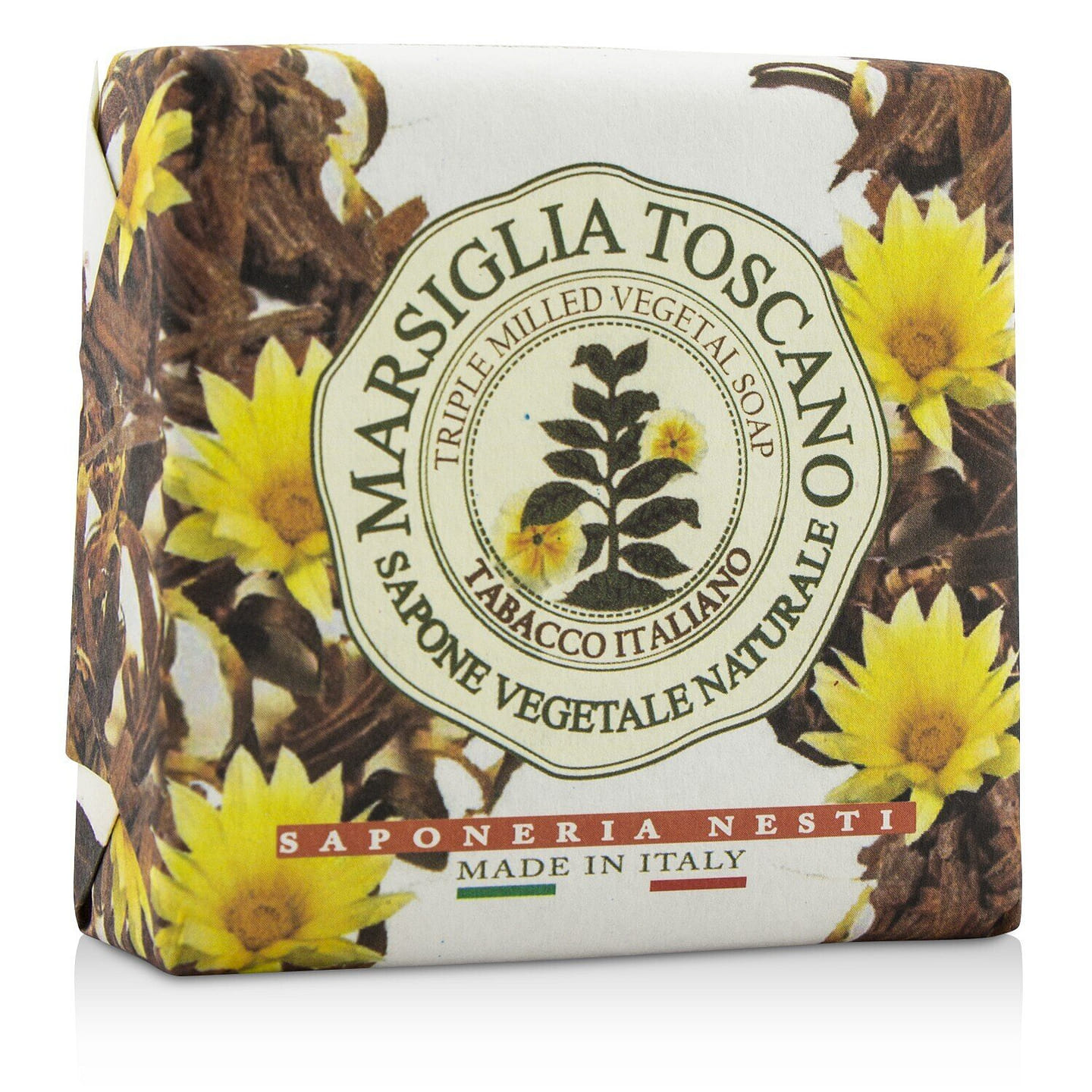 Nesti Dante Marsiglia Toscano Triple Milled Vegetal Soap – Tabacco Italiano 200 g