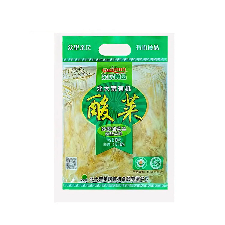 Beidahuang Organic Pickled Cabbage Shreds 300g/bag 300 g