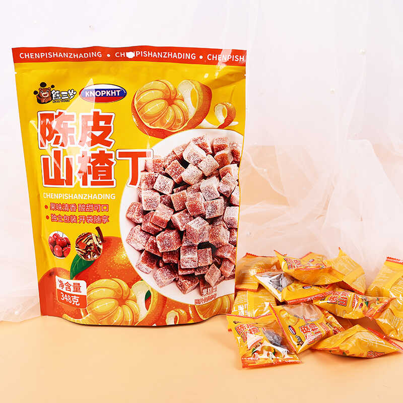 Get Xiong San Sui Dried Tangerine Peel Hawthorn Cubes Delivered