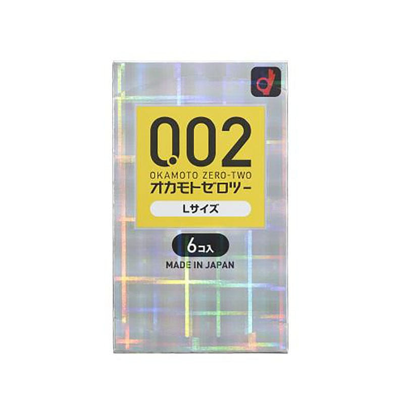 OKAMOTO Okamoto 002 Condoms L size 6 pieces 1 each