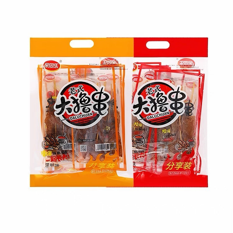 余同乐 老式大撸串 黑鸭味228g*1袋 228 克