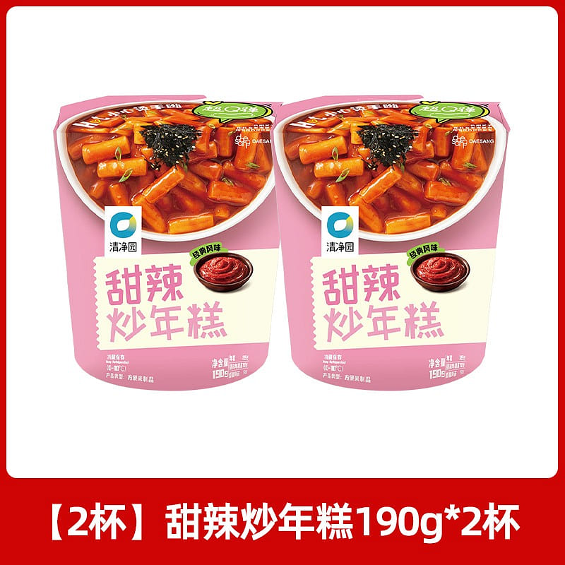 清净园·甜辣炒年糕380g 380 克