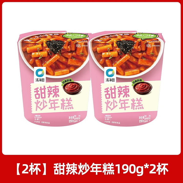 清净园·甜辣炒年糕380g 380 克