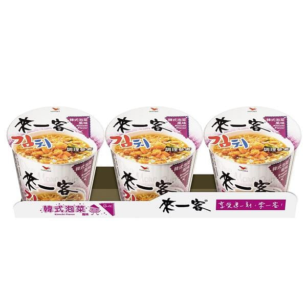 Taiwan Kimchi Flavor Instant Noodles 3pcs 201 กรัม