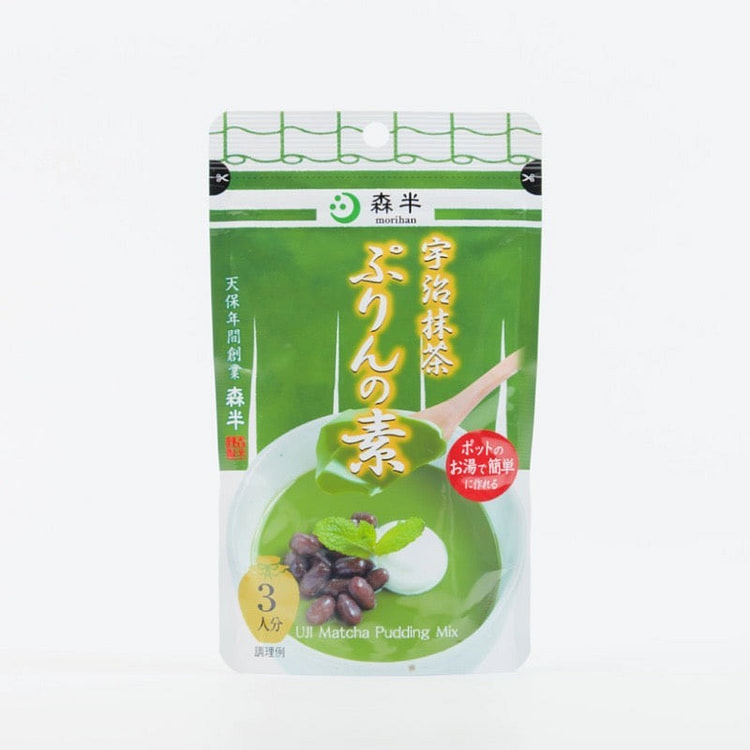 森半宇治抹茶布丁粉 60克 1 份