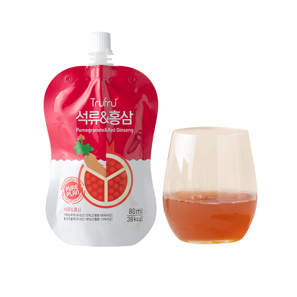 Trufru Pomegranate & Red Ginseng Juice 1200 ml