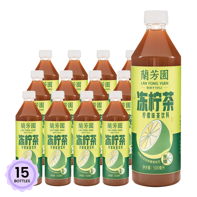 兰芳园 冻柠茶 500 毫升*15 瓶